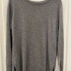 Halogen Cashmere Gray Sweater